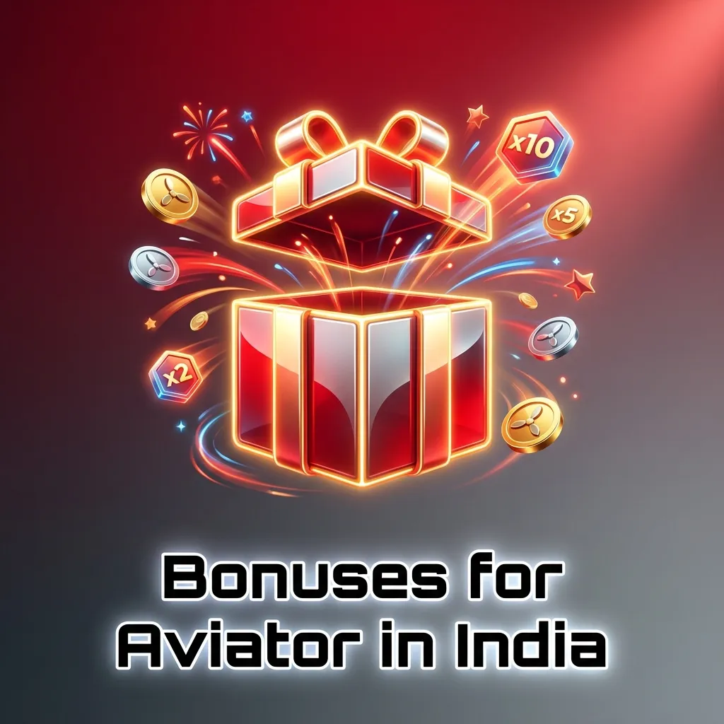 Casino bonuses for Aviator game in India including welcome offers, free spins, cashback, and VIP rewards for players.